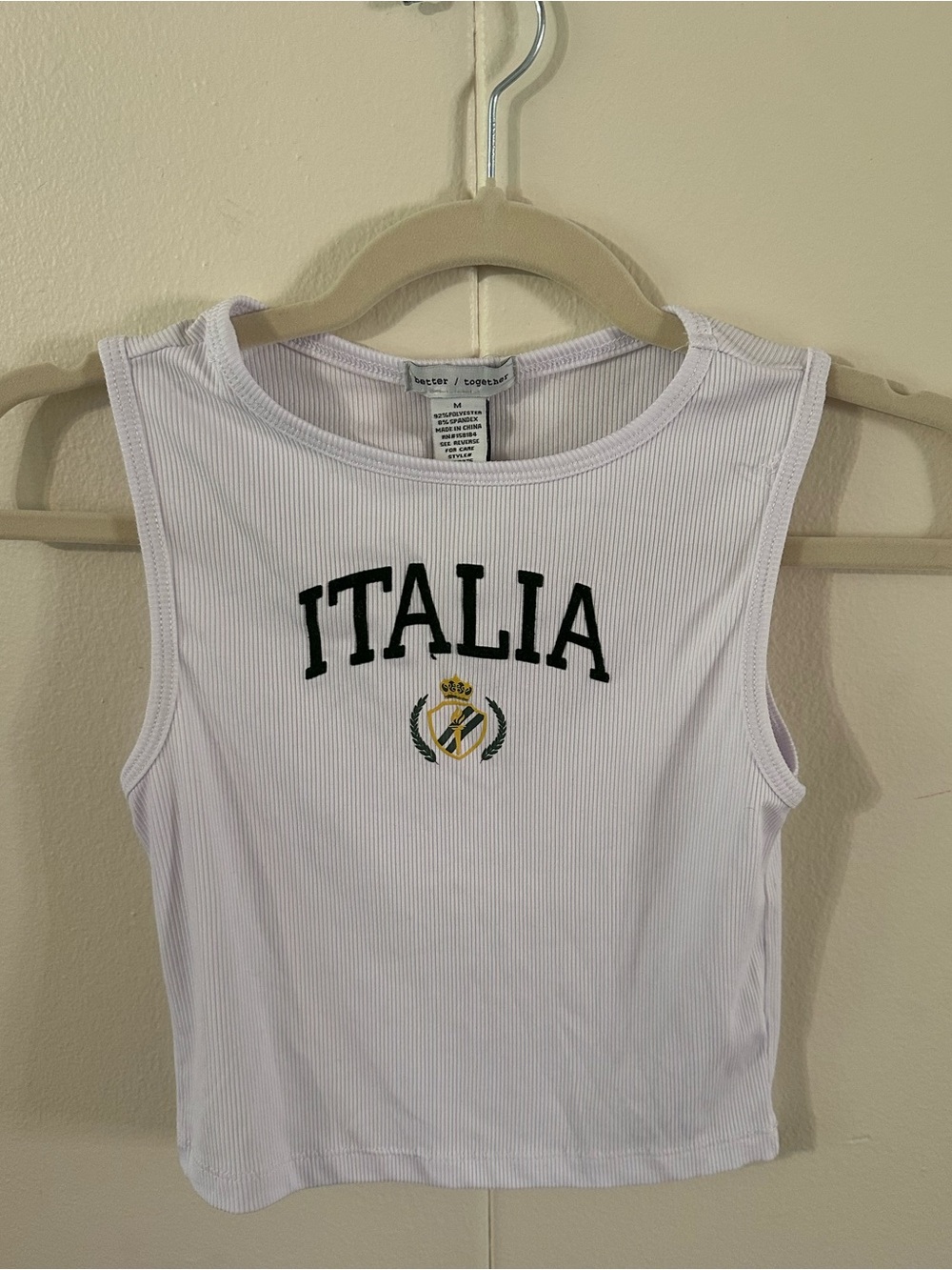 Better/Together Italia Crop Tank NWT - Picture 1 of 5